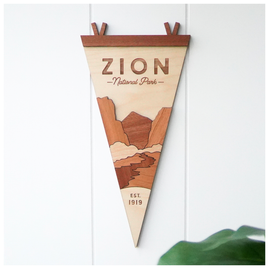 National Park Collection: Zion National Park Flag