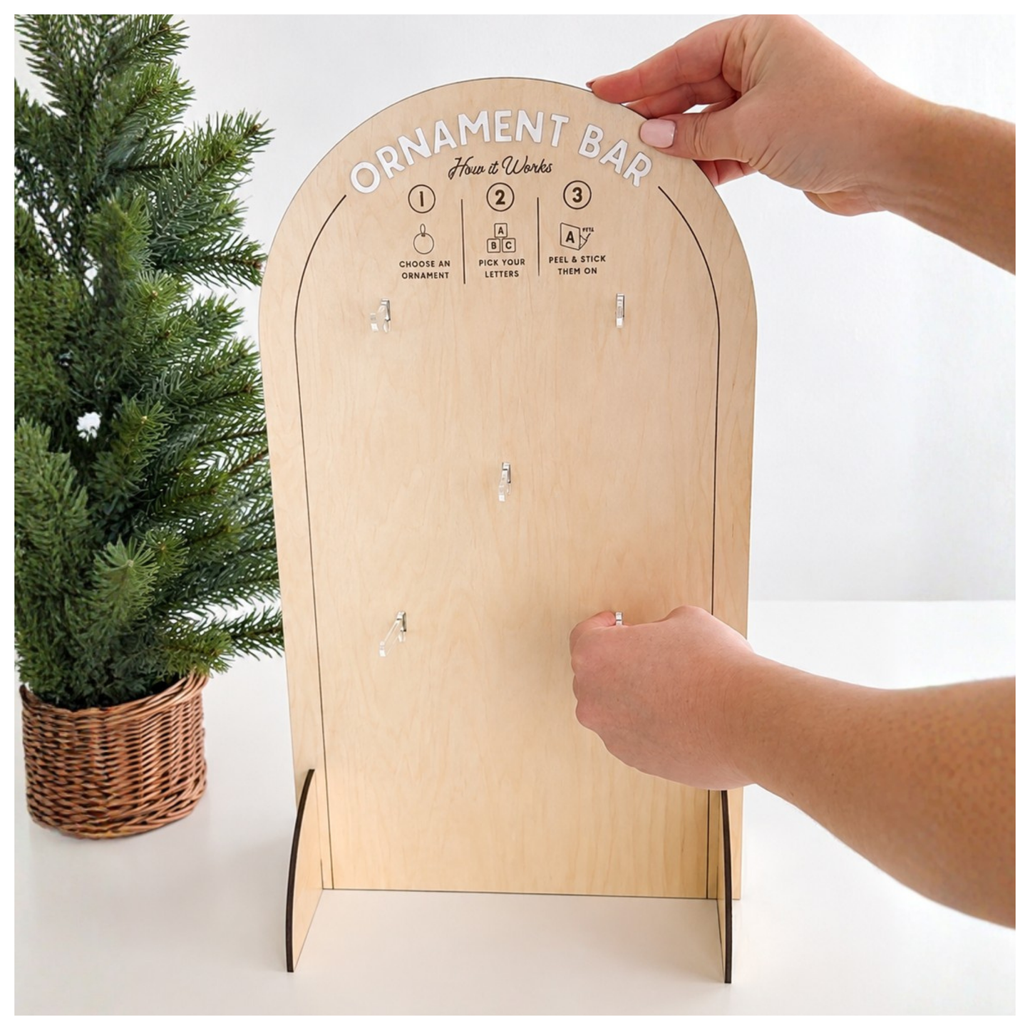 Quick Sale Kit: Ornament Bar Display Stand