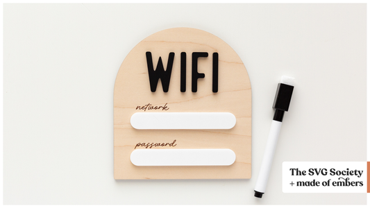 Guest Wifi Sign