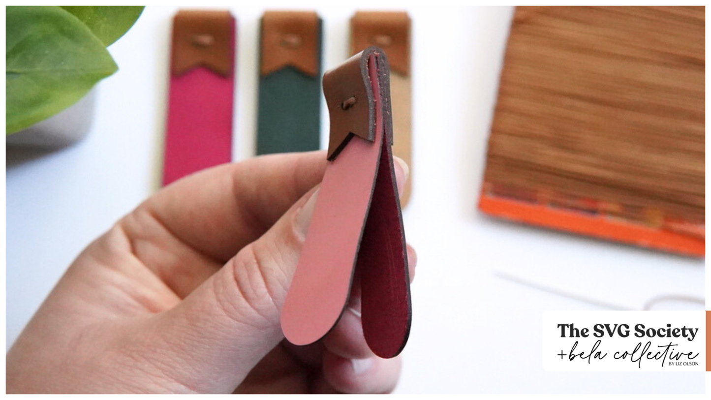 Leather Rounded Bookmarks