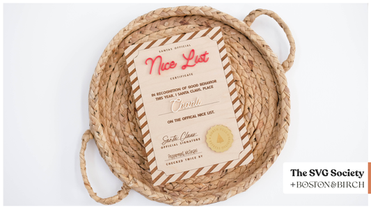 Nice List Certificate