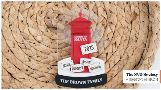 Santa's Mailbox Ornament