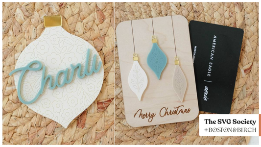 Gift Card Holder & Ornament