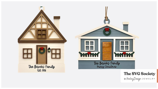 Christmas House Ornaments