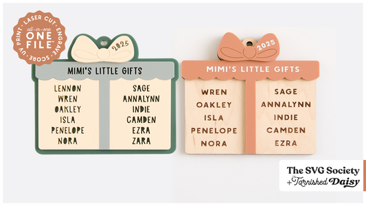 One File Mimi's Little Gifts Ornament
