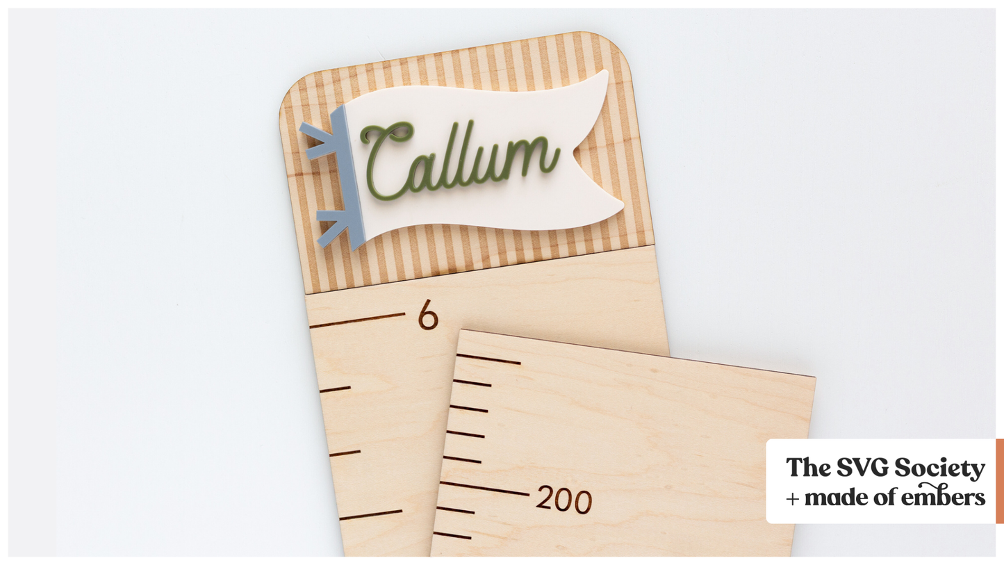 Pennant Banner Growth Chart