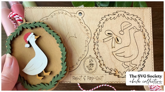 BONUS: Paint & Pop Out Ornament Kit