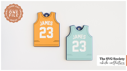 Basketball Jersey Tag