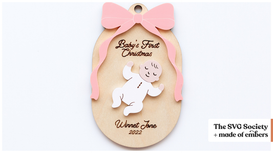 Baby Christmas Ornament