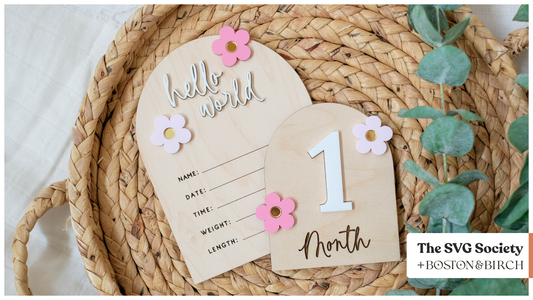 Floral Newborn Set