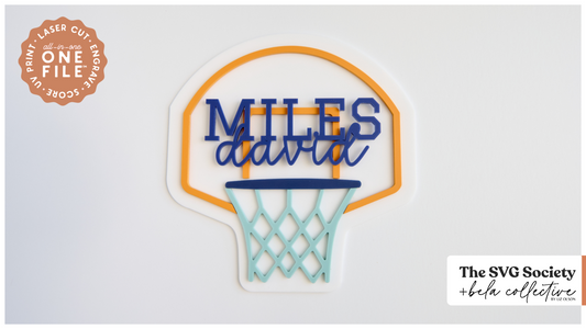 Basketball Hoop Sign