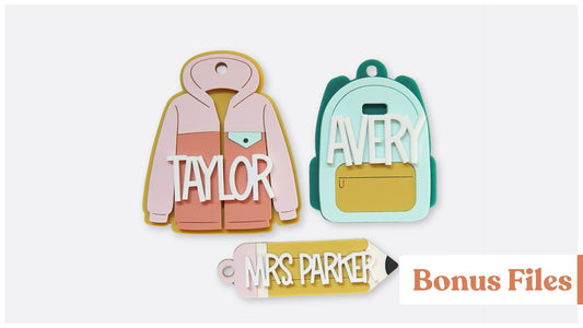 BONUS Back to School Tags