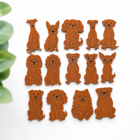 Acrylic Dogs Set #2