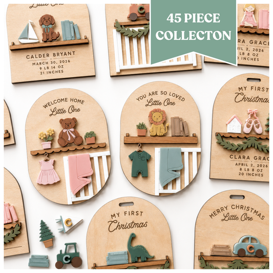 Baby Room Signs & Ornaments Set