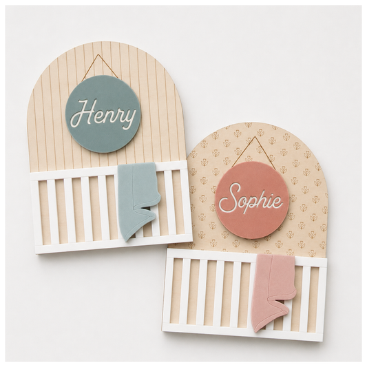 Baby Room Round Sign