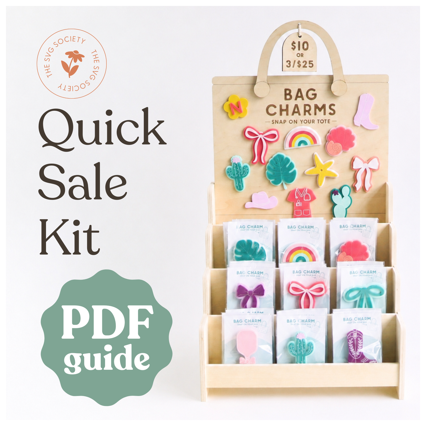 PDF Quick Sale Kit: Snap-On Bag Charms