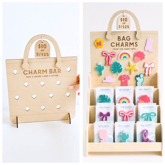 Bag Charms Displays