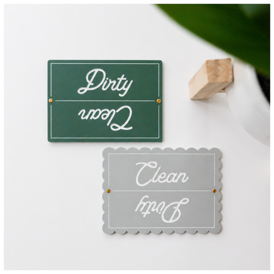 Clean Dirty Dishwasher Magnets
