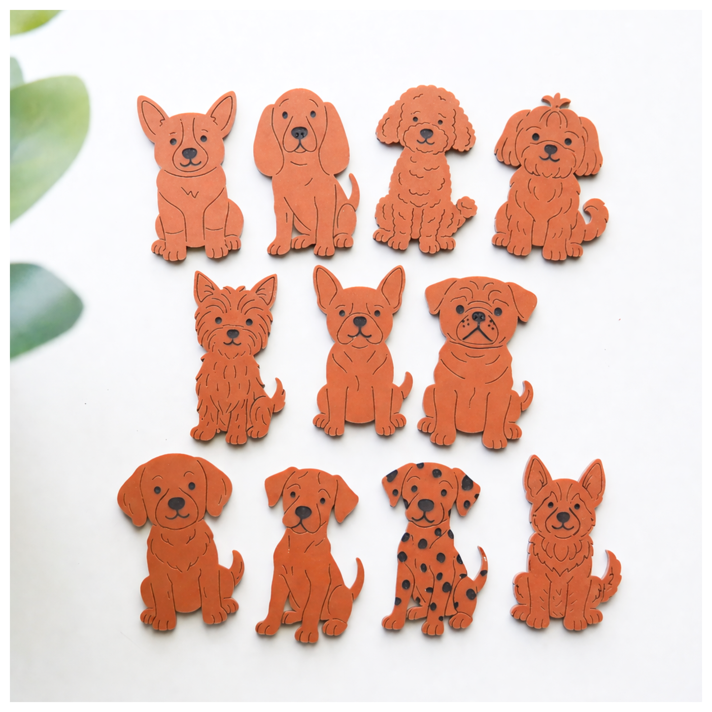 Acrylic Dogs Set #1