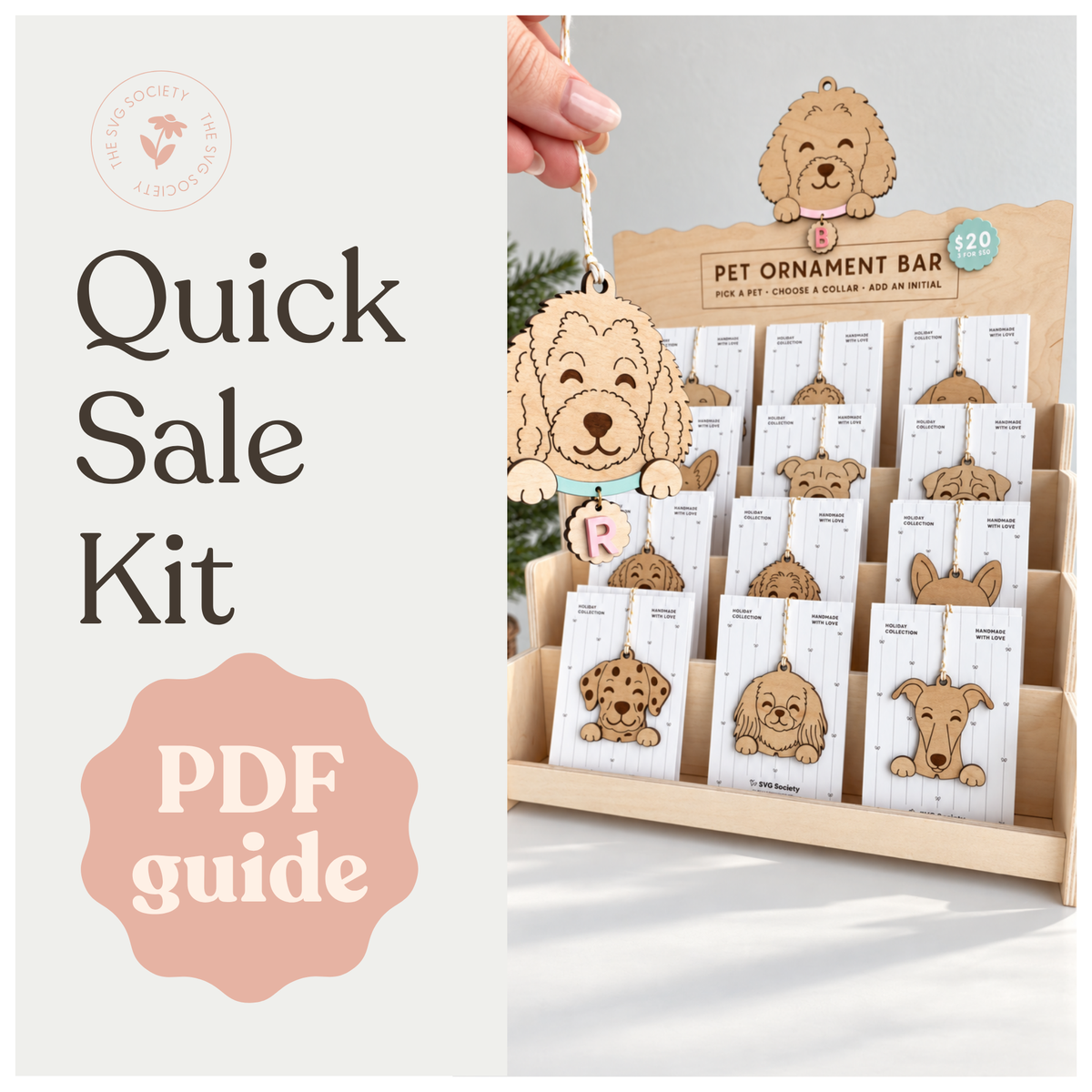 PDF Quick Sale Kit: Pet Ornament Bar