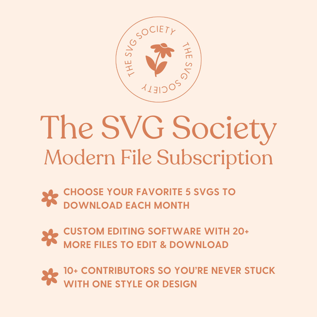 The SVG Society Annual Subscription