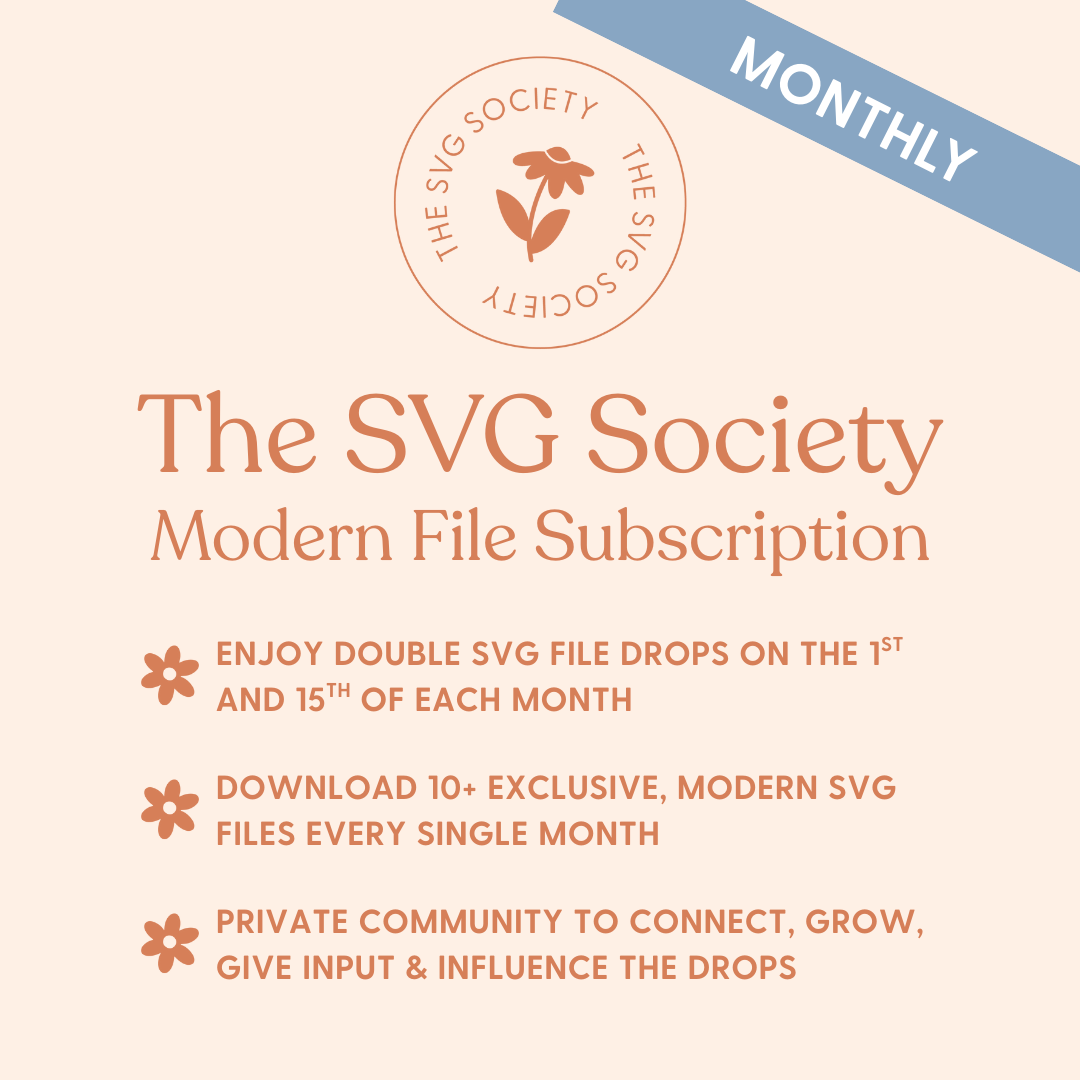 The SVG Society Monthly Subscription