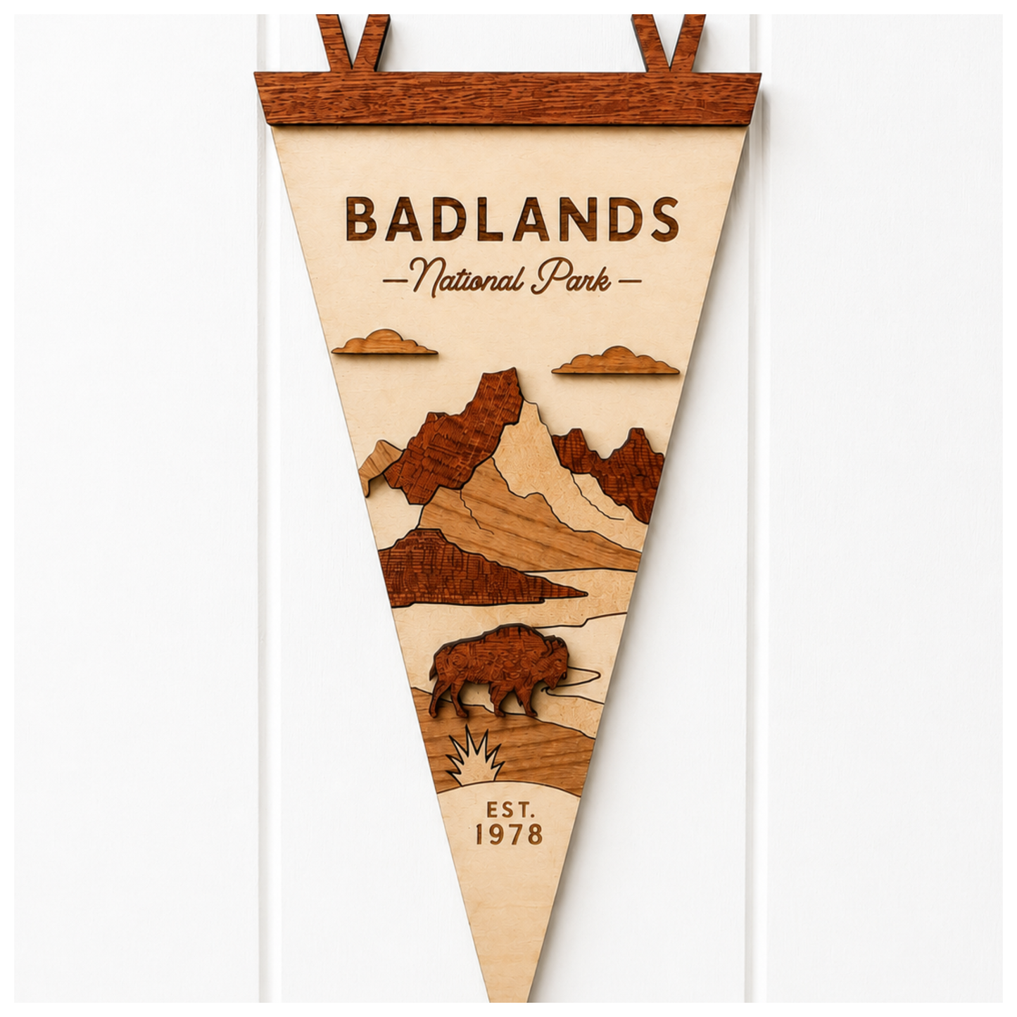 National Park Collection: Badlands National Park Flag