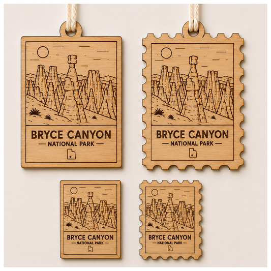 National Park Collection: Bryce Canyon Stamp Ornaments & Magnets