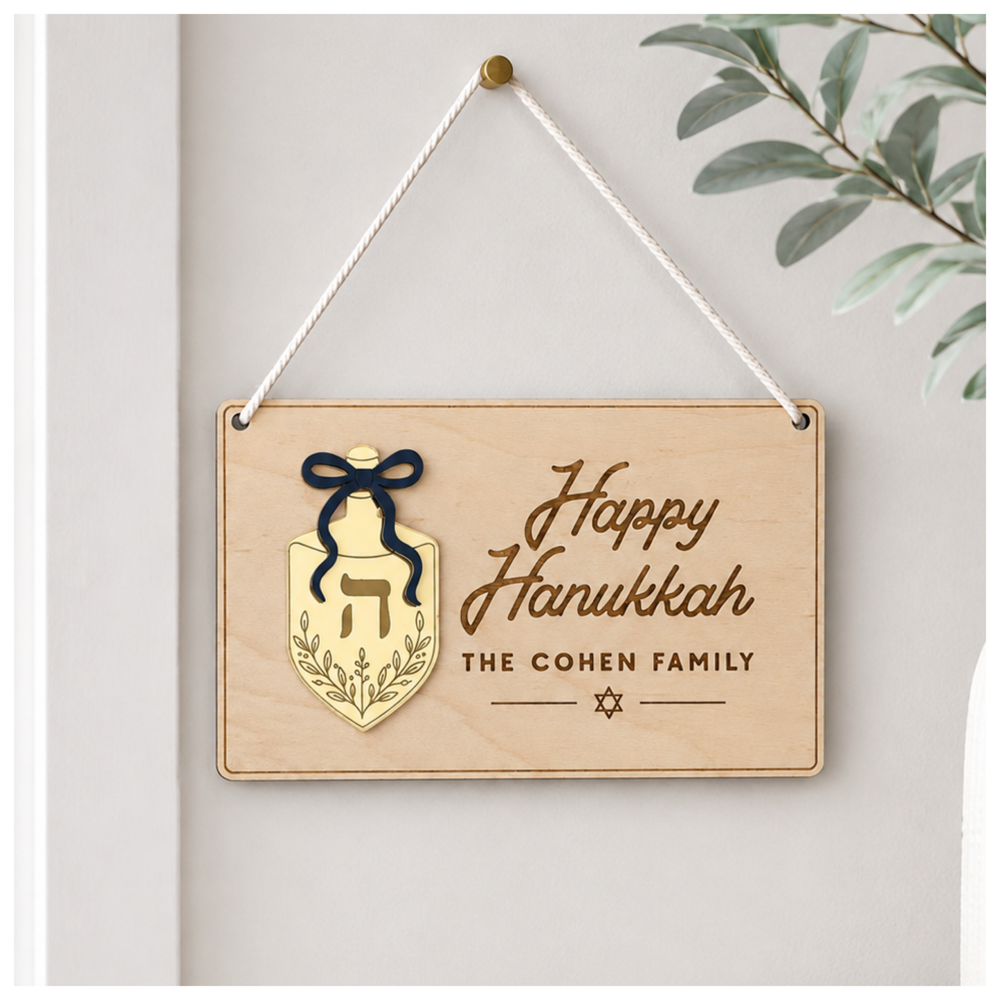 Dreidel Hanukkah Signs
