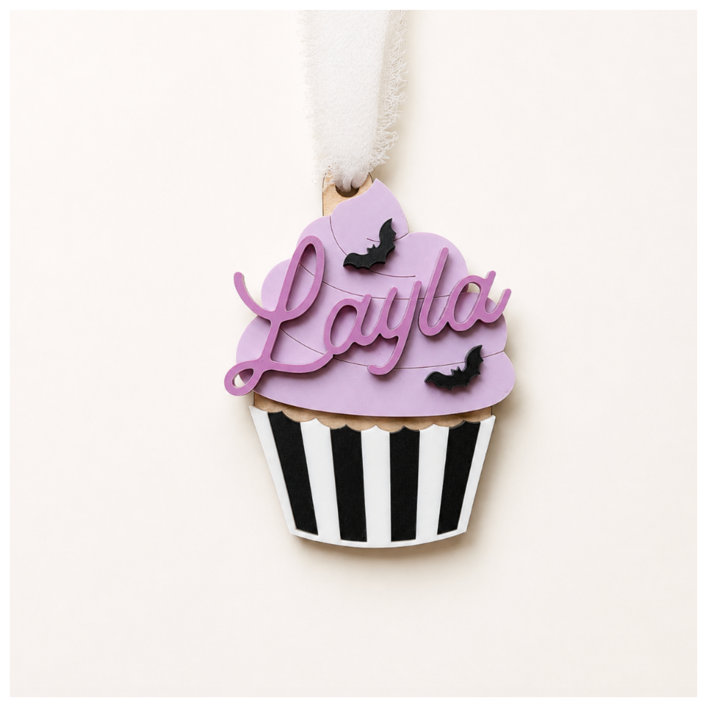 Boo Bag Cupcake Tag