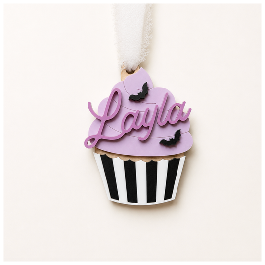 Boo Bag Cupcake Tag