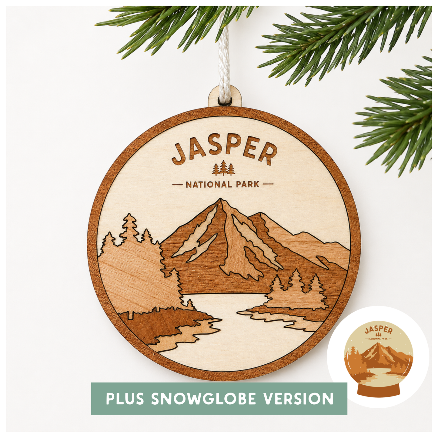 National Park Collection: Jasper Round Ornaments