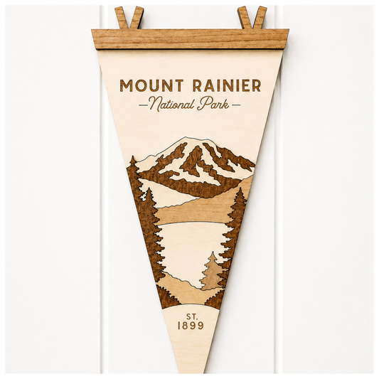 National Park Collection: Mount Rainier National Park Flag