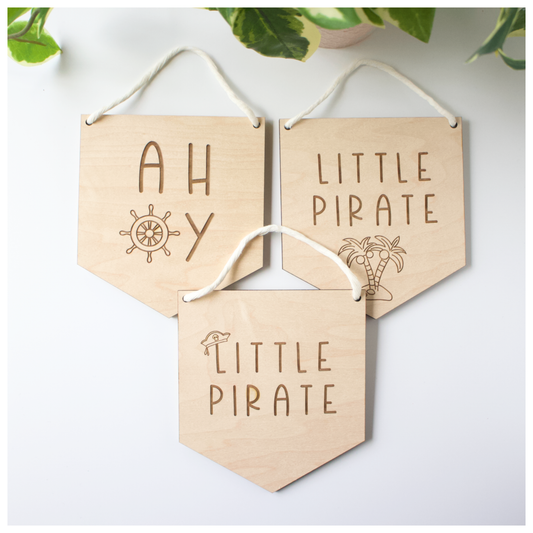 Little Pirate Sign Trio