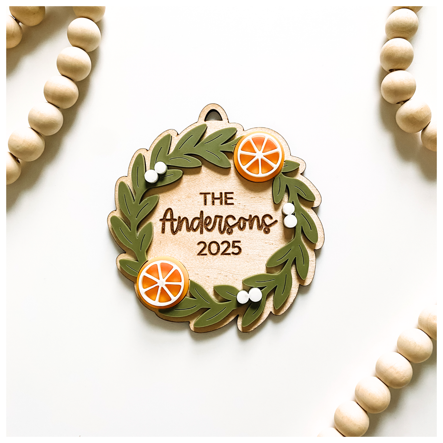 Christmas Wreath Ornament