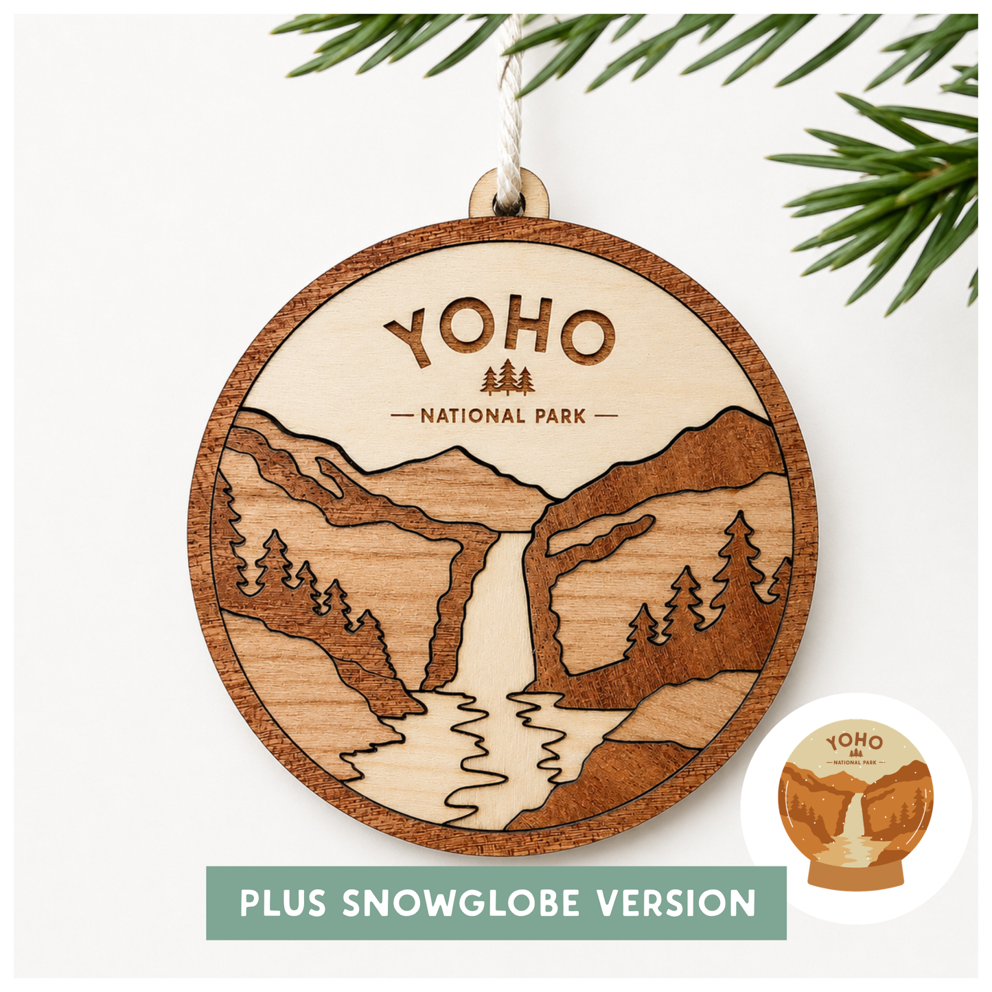 National Park Collection: Yoho Round Ornaments