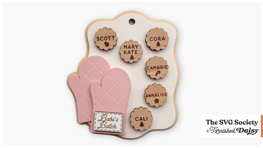 Cookies with Mitt Ornament