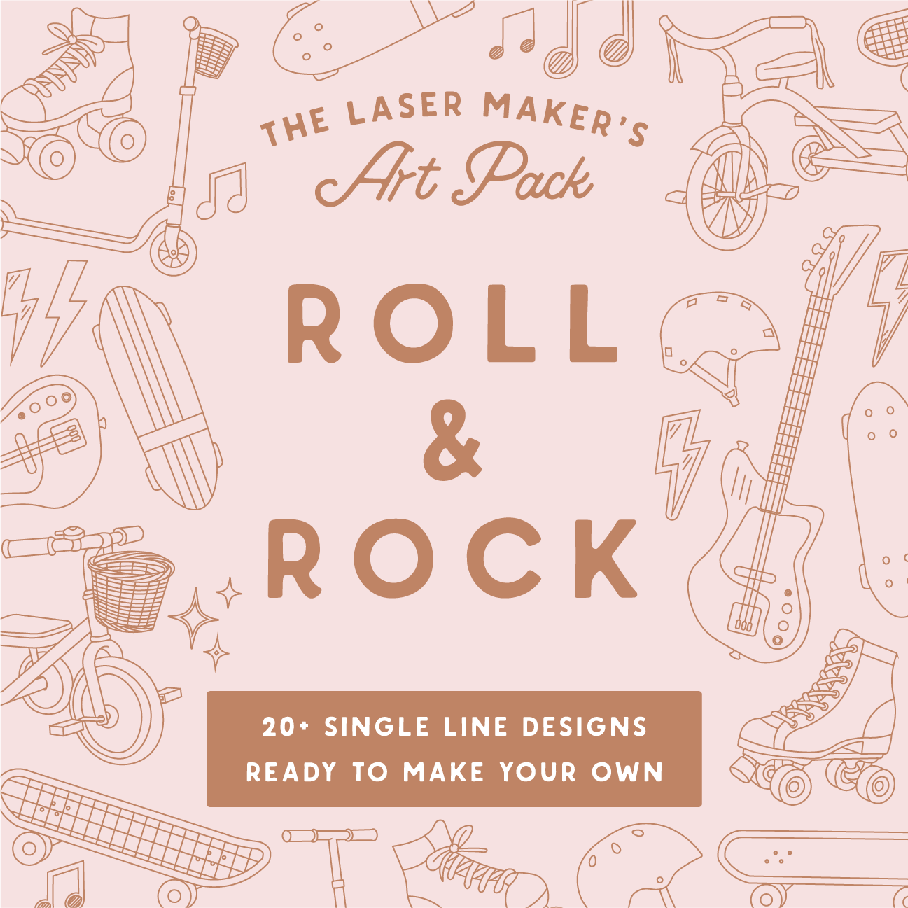 Roll and Rock SVG Art Pack